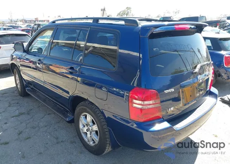 2002 Toyota Highlander Limited V6 из США, поврежденный, VIN JTEGF21A420035333